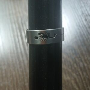 Silver Scorpion Ring 10.5